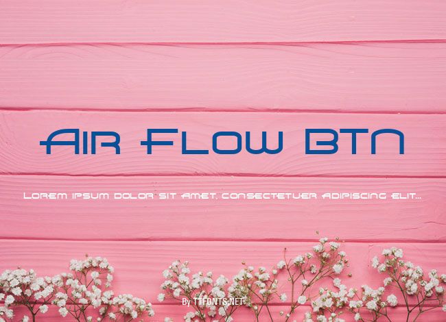 Air Flow BTN example